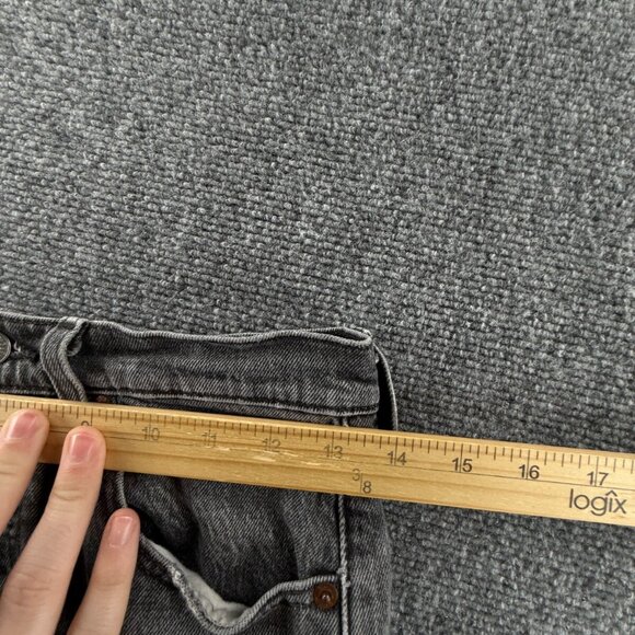 Levi’s 501s Student Women Jeans Charcoal Wash Button Fly Classic ACTL 26X31 - Picture 13 of 15